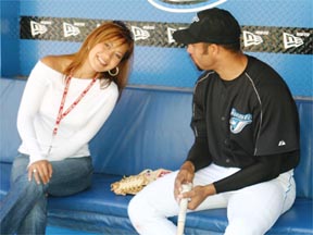 Hazel Mae and Miguel Batista